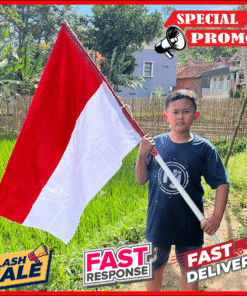 Bendera Merah Putih Katun 180 x 120