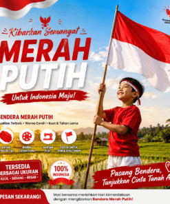 Bendera Merah Putih Poliester